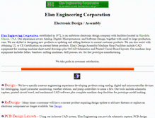 Tablet Screenshot of elanengr.com